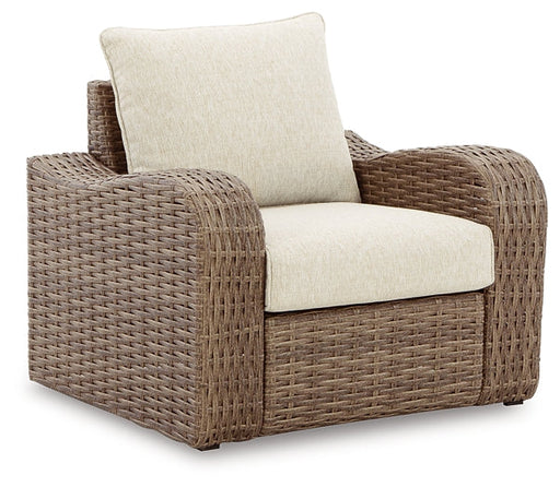 Ashley Express - Sandy Bloom Lounge Chair w/Cushion (1/CN) Quick Ship Furniture home furniture, home decor