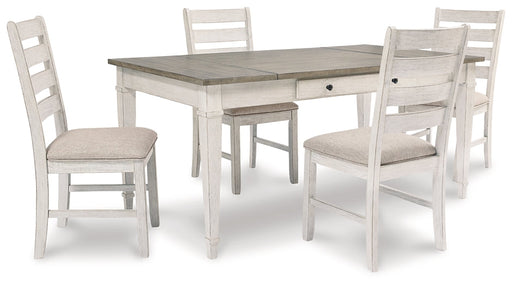 Ashley Express - Skempton Dining Table and 4 Chairs Quick Ship Furniture home furniture, home decor