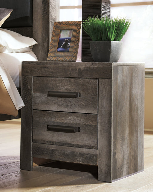 Ashley Express - Wynnlow Two Drawer Night Stand Quick Ship Furniture home furniture, home decor