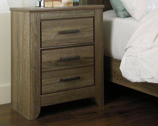 Ashley Express - Zelen Two Drawer Night Stand Quick Ship Furniture home furniture, home decor