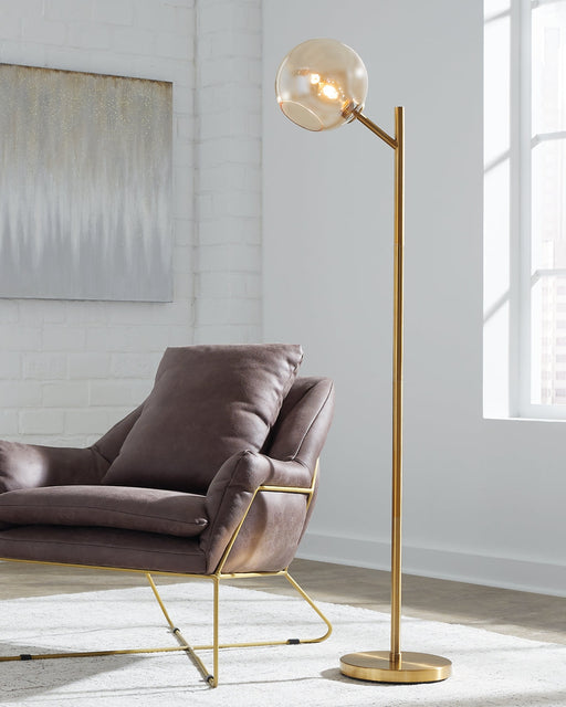 Ashley Express - Abanson Metal Floor Lamp (1/CN) Quick Ship Furniture home furniture, home decor