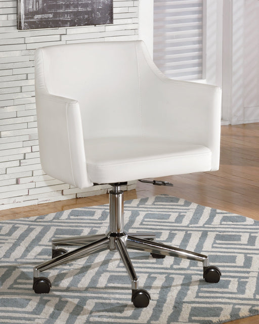 Ashley Express - Baraga Home Office Swivel Desk Chair Quick Ship Furniture home furniture, home decor