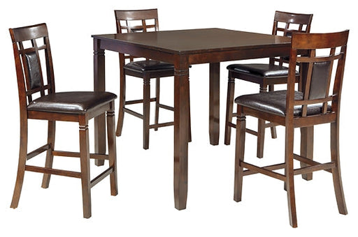 Ashley Express - Bennox DRM Counter Table Set (5/CN) Quick Ship Furniture home furniture, home decor
