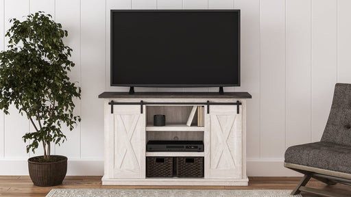 Ashley Express - Dorrinson Medium TV Stand Quick Ship Furniture home furniture, home decor