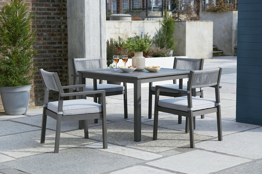 Ashley Express - Eden Town Outdoor Dining Table and 4 Chairs Quick Ship Furniture home furniture, home decor