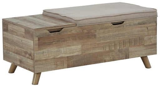 Ashley Express - Gerdanet Storage Bench Quick Ship Furniture home furniture, home decor