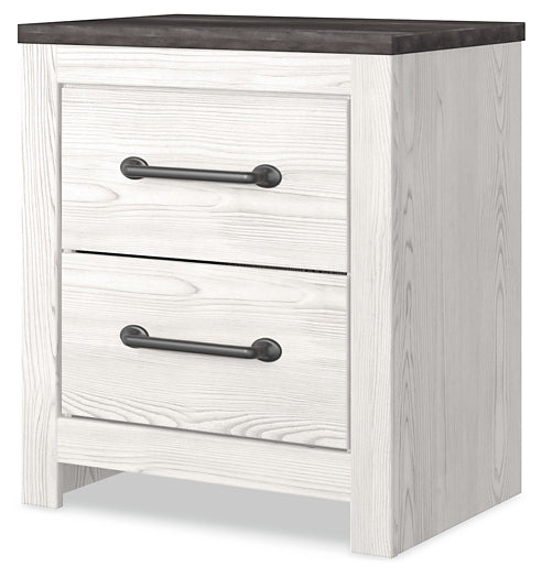 Ashley Express - Gerridan Two Drawer Night Stand Quick Ship Furniture home furniture, home decor