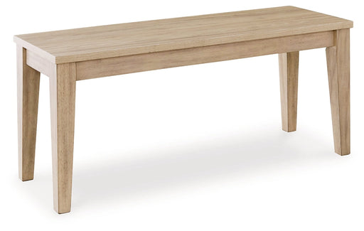 Ashley Express - Gleanville Large Dining Room Bench Quick Ship Furniture home furniture, home decor
