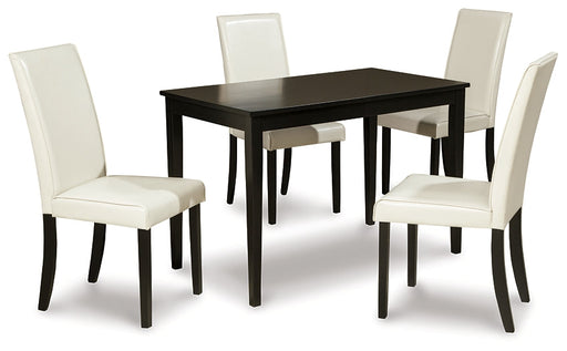Ashley Express - Kimonte Dining Table and 4 Chairs Quick Ship Furniture home furniture, home decor