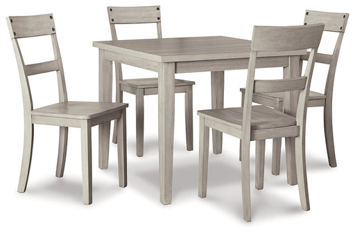 Ashley Express - Loratti Square DRM Table Set (5/CN) Quick Ship Furniture home furniture, home decor